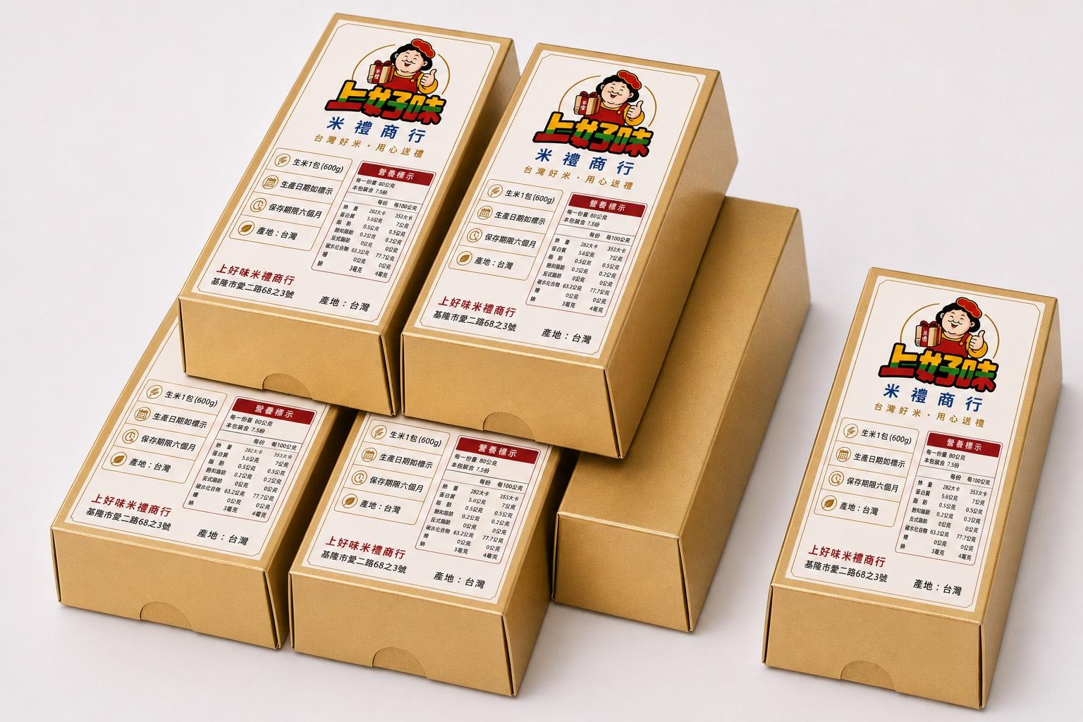 客製金磚米禮
